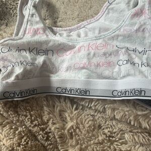 Calvin Klein Multicolor Logo Sports Bra